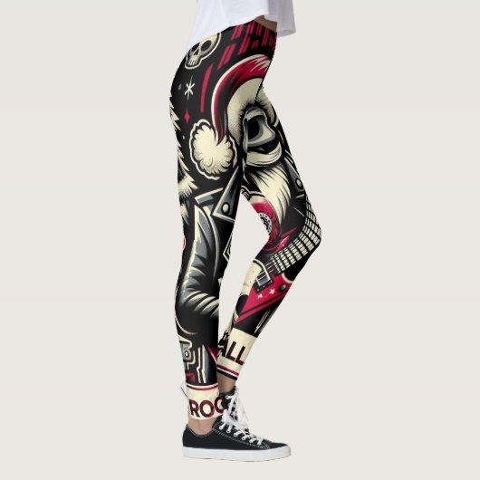 Rocker vader Xmas Leggings (Rechts)