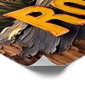 Rocker van de Rolling Greens Poster (Hoek)