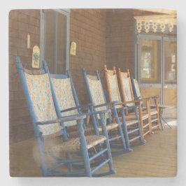 Rockers in een Row - Martha's wijntuin Stenen Onderzetter