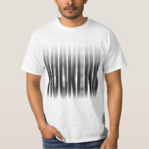 Rockers Wazig Effect Typografie Reggae T-shirt