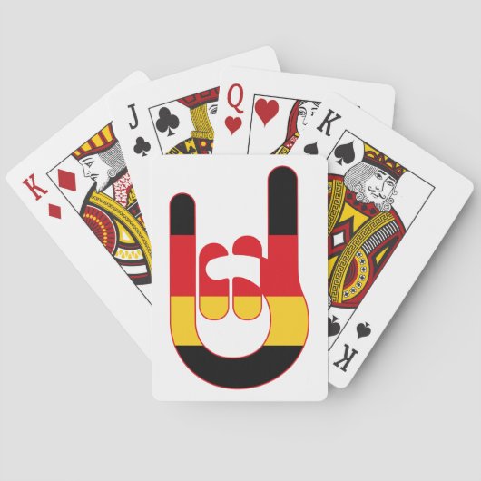 ROCKERUM ROCKER ROCKERO ALEMANIA POKERKAARTEN (Achterkant)
