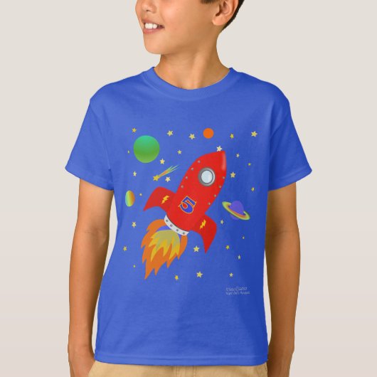 Rocket 5 T-shirt (Voorkant)