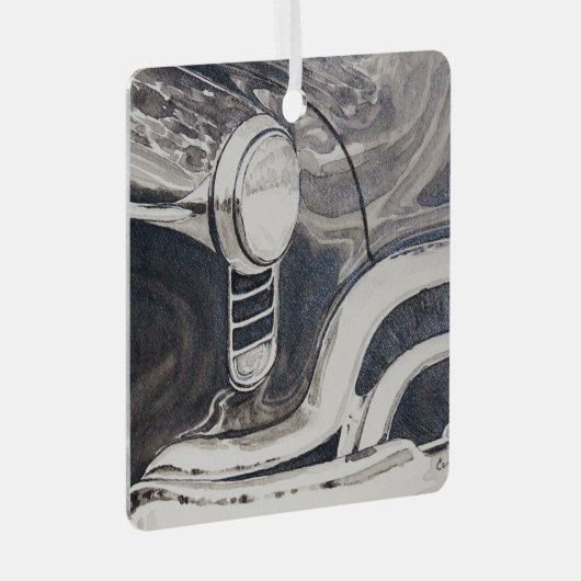 Rocket 88 Oldsmobile Ornament (Voorkant Rechts)