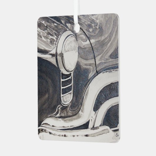 Rocket 88 Oldsmobile Ornament (Voorkant links)