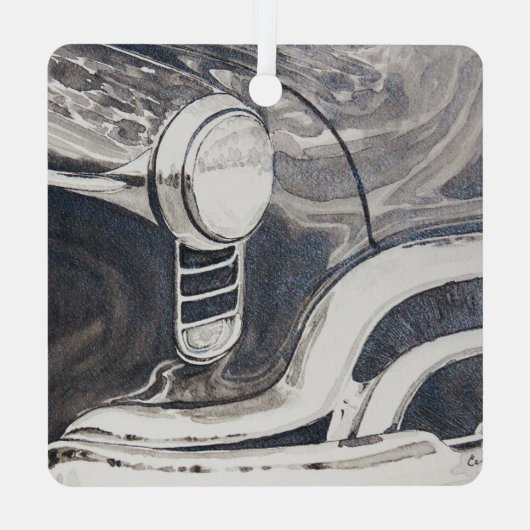 Rocket 88 Oldsmobile Ornament (Achterkant)