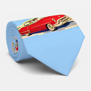 Rocket 88 Oldsmobile uit 1953 Stropdas