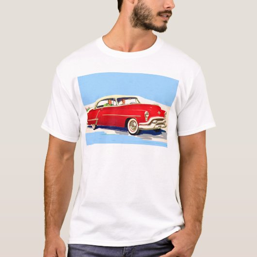 Rocket 88 Oldsmobile uit 1953 T-shirt (Voorkant)
