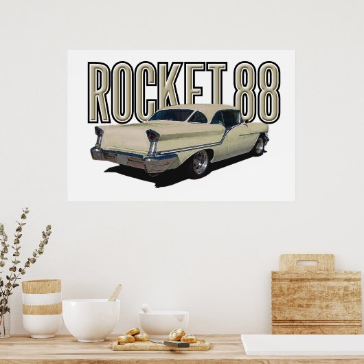 Rocket 88 poster (Keuken)