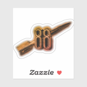 Rocket 88 sticker
