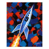 Rocket #9 foto afdruk (Voorkant)
