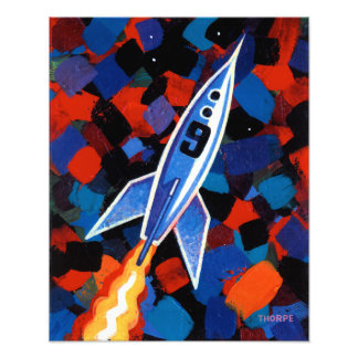 Rocket #9 foto afdruk