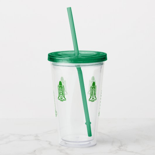 Rocket Acryl Drinkbeker (Links)