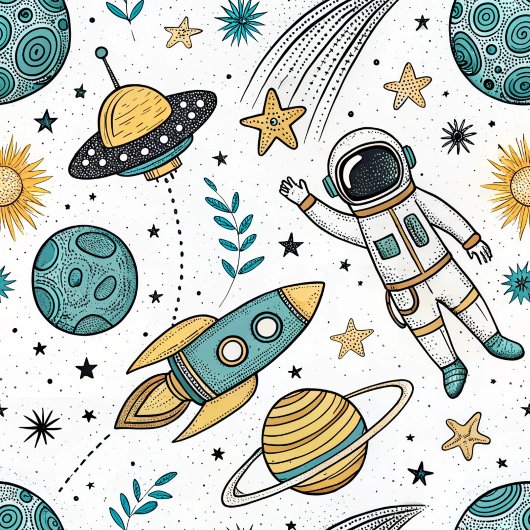 Rocket Adventure Blanket Space Gift for Newborn Fleece Deken
