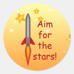 Rocket Aim voor de Stars Teacher Grading Stickers