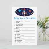 Rocket Baby word scramble game (Staand voorkant)