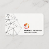 Rocket Bar Graph | Financiële technologie Visitekaartje (Voorkant)