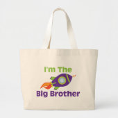 Rocket Big Bro Grote Tote Bag (Voorkant)