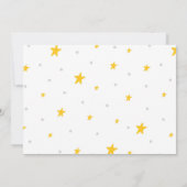 Rocket Birthday Uitnodiging (Achterkant)