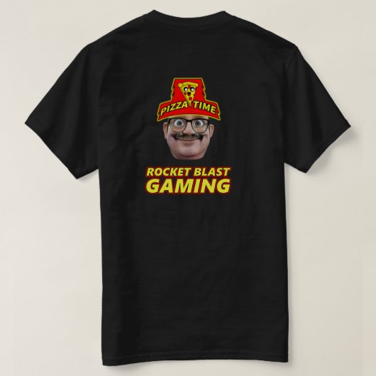 Rocket Blast Gaming Shirt (Design achterkant)