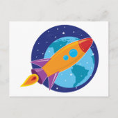 Rocket Briefkaart (Voorkant)