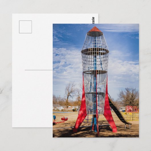 Rocket Briefkaart (Voorkant / Achterkant)