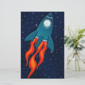 Rocket Briefpapier (Staand voorkant)
