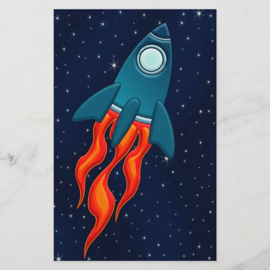 Rocket Briefpapier (Voorkant)