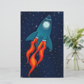 Rocket Briefpapier (Staand voorkant)