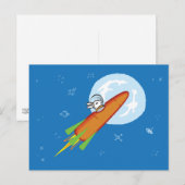 ROCKET BUN BRIEFKAART (Voorkant / Achterkant)