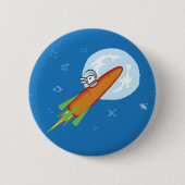 ROCKET BUN RONDE BUTTON 5,7 CM (Voorkant)