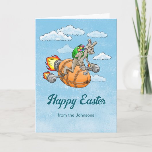 Rocket Bunny Easter Kaart (Voorkant)