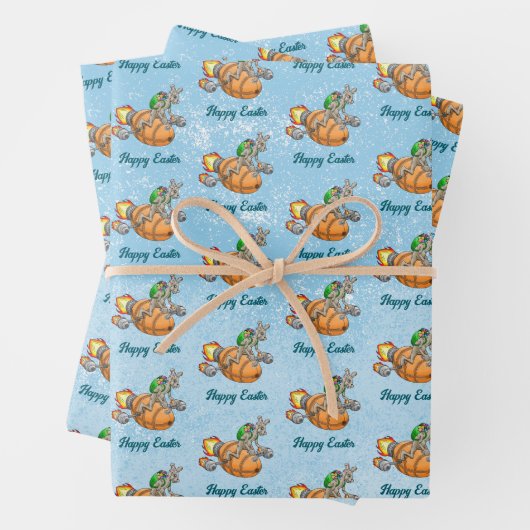 Rocket Bunny Inpakpapier Vel (In situ)