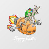 Rocket Bunny Raamsticker (Vel)