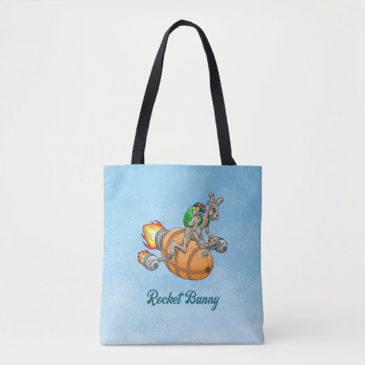 Rocket Bunny Tote Bag (Voorkant)