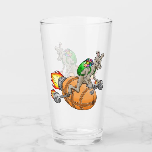 Rocket Bunny's Pasen Glas (Voorkant)
