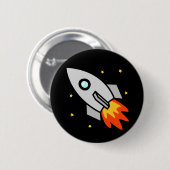 Rocket Button (Voorkant /achterkant)