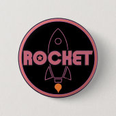 Rocket Button! Ronde Button 5,7 Cm (Voorkant)