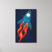 Rocket Canvas Afdruk (Voorkant)