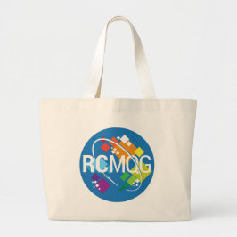 Rocket City Modern Quilt Guild Logo Grote Tote Bag
