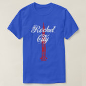 Rocket City Saturn V Huntsville AL Alabama T-shirt (Design voorkant)