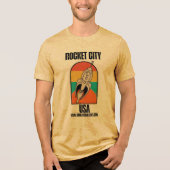 Rocket City Verenigde Staten 1 Tri-Blend Shirt (Voorkant)