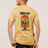 Rocket City Verenigde Staten 1 Tri-Blend Shirt (Achterkant)