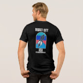 Rocket City Verenigde Staten Tri-Blend Shirt (Achterkant volledig)