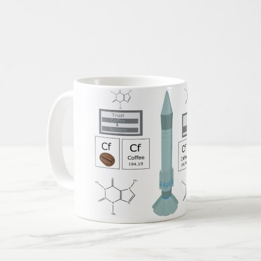 Rocket Coffee-Mok Koffiemok (Voorkant links)