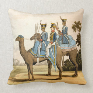 Rocket Corps and Dromedary Corps, Bengal Army 1817 Kussen