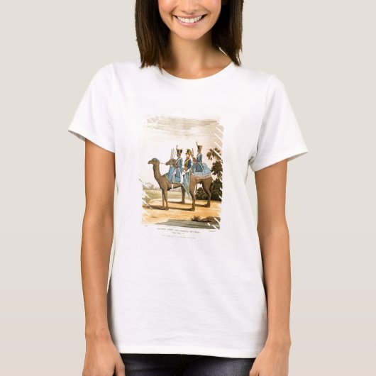 Rocket Corps and Dromedary Corps, Bengal Army 1817 T-shirt (Voorkant)