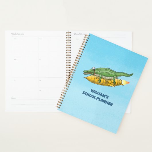 Rocket Crocodile Planner (Display)