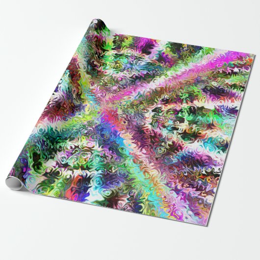 Rocket Disaster Cadeaupapier (Uitgerold)