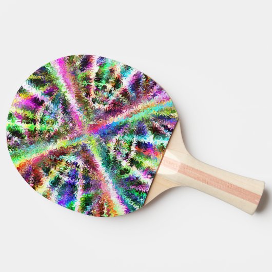 Rocket Disaster Tafeltennisbatje (Zijkant)