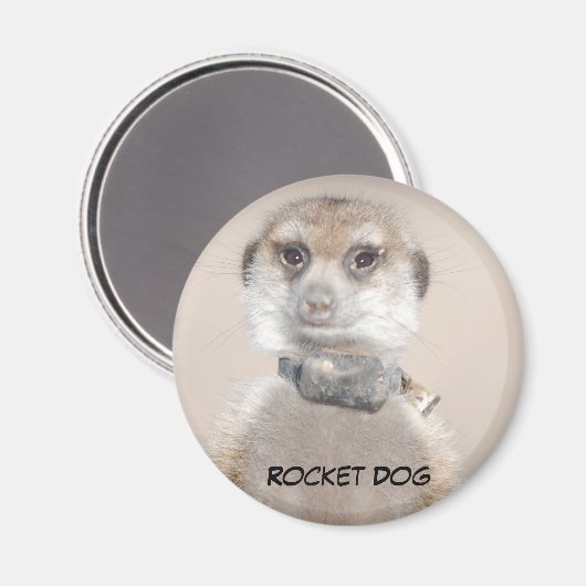 Rocket Dog Magnet (Voorkant / Achterkant)